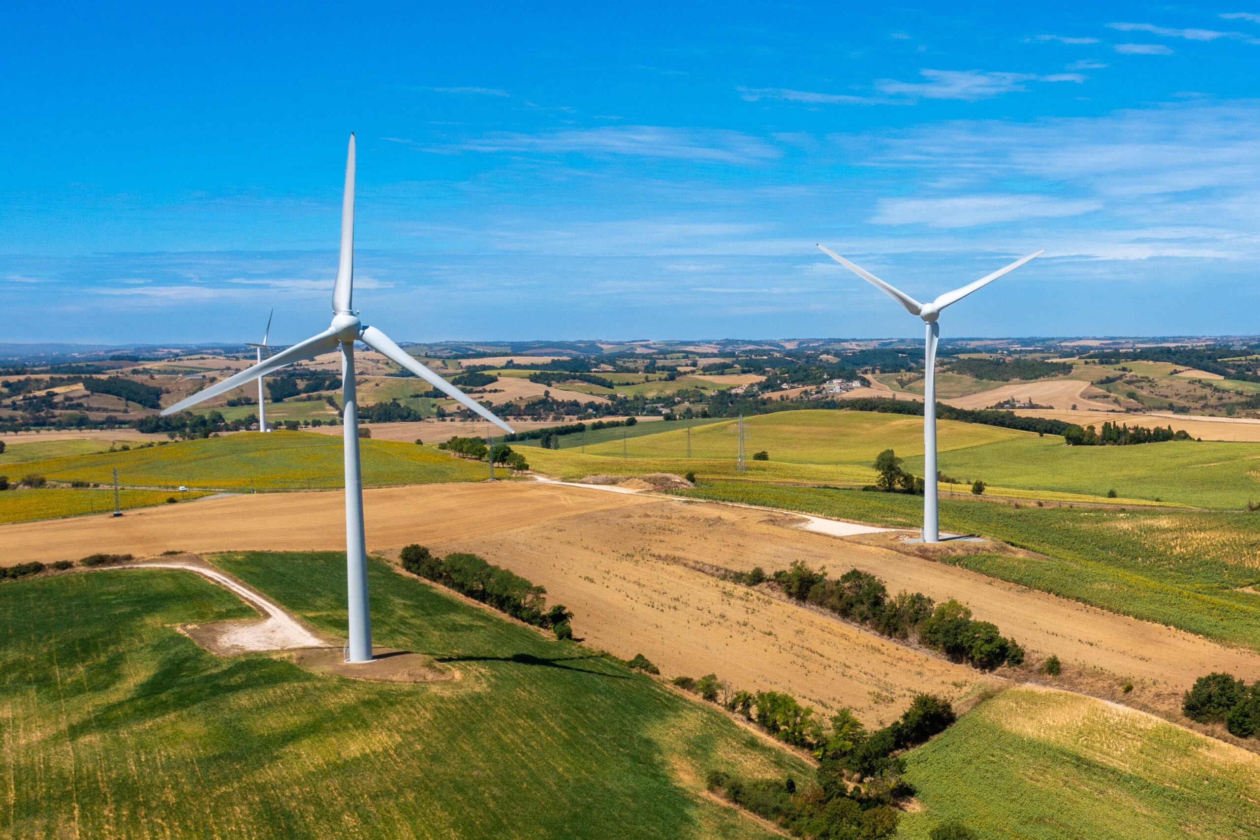 Wind,Turbines,Windmill,Energy,In,Countryside